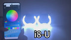 RGB 5D LED Angel Eyes Rings — Bluetooth App Control